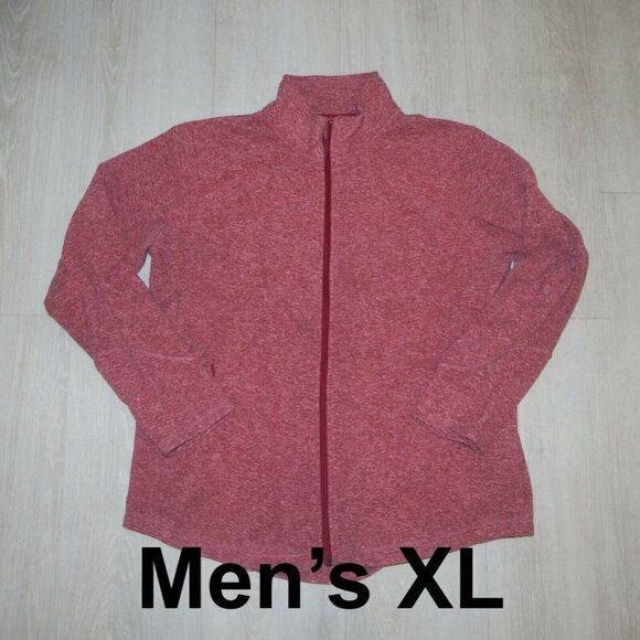 Duluth Trading Company Red Full Zip Fleece Men XL - Picture 1 of 4